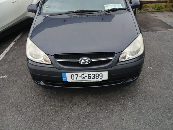 Hyundai Getz Hatchback, Petrol, 2007, Grey