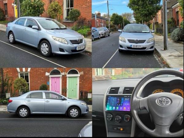 Toyota Corolla Saloon, Petrol, 2009, Blue