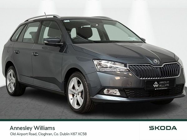 Skoda Fabia Estate, Petrol, 2019, Grey