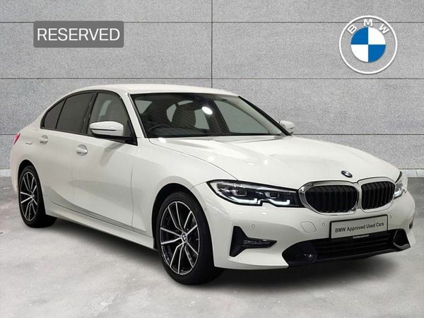 BMW 3-Series Saloon, Diesel, 2019, White