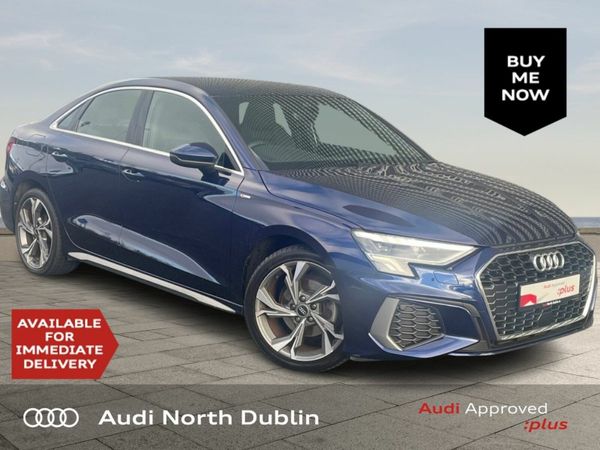 Audi A3 Saloon, Petrol, 2022, Blue
