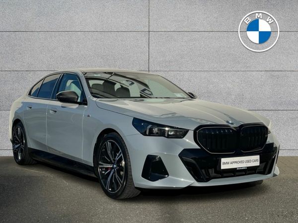 BMW 5-Series Saloon, Petrol Plug-in Hybrid, 2024, Grey