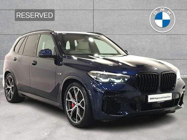 BMW X5 SUV, Petrol Plug-in Hybrid, 2022, Blue