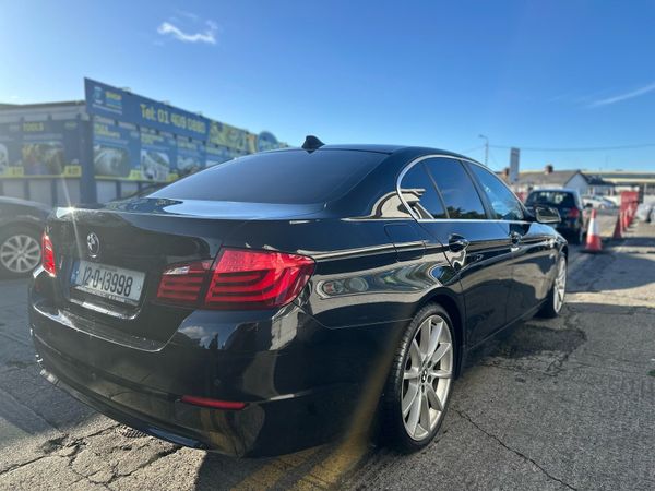 BMW 5-Series Saloon, Diesel, 2012, Black