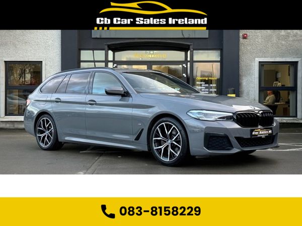BMW 5-Series Estate, Diesel Hybrid, 2022, Grey