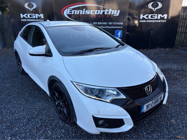 Honda Civic Hatchback, Diesel, 2016, White