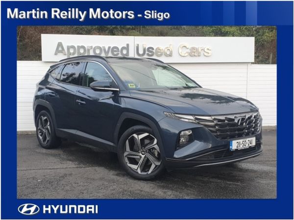 Hyundai Tucson MPV, Petrol Hybrid, 2021, Blue