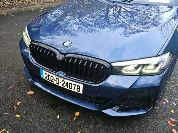 BMW 5-Series Saloon, Diesel, 2020, Blue