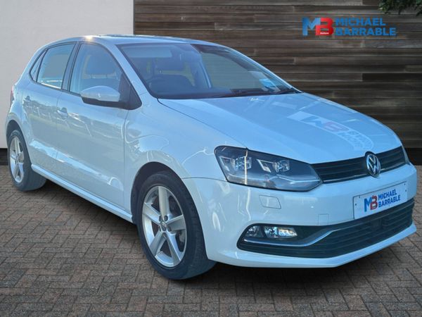 Volkswagen Polo Hatchback, Petrol, 2016, White