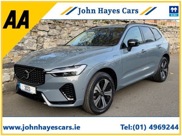 Volvo XC60 Estate, Petrol Plug-in Hybrid, 2023, Grey