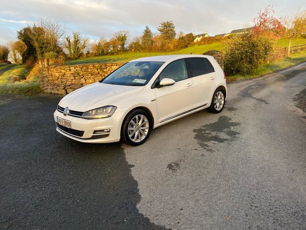 Volkswagen Golf Hatchback, Petrol, 2014, White