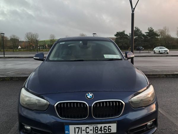 BMW 1-Series Hatchback, Diesel, 2017, Blue
