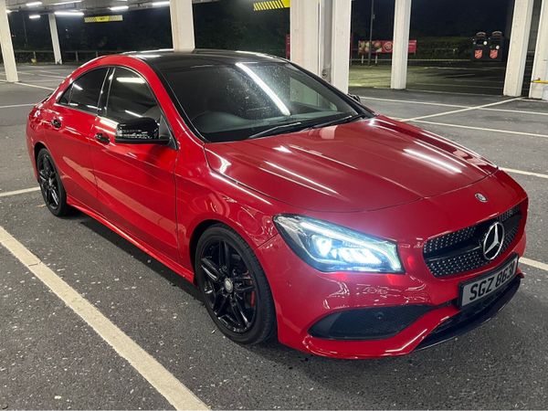 Mercedes-Benz CLA Saloon, Diesel, 2016, Red