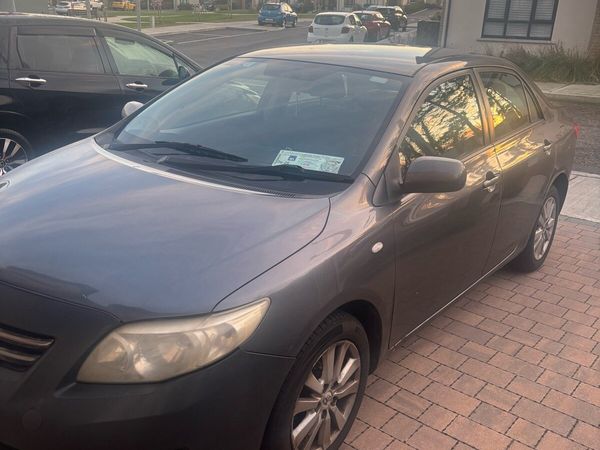 Toyota Corolla Saloon, Petrol, 2007, Grey