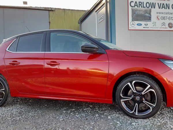 Opel Corsa Hatchback, Petrol, 2022, Red