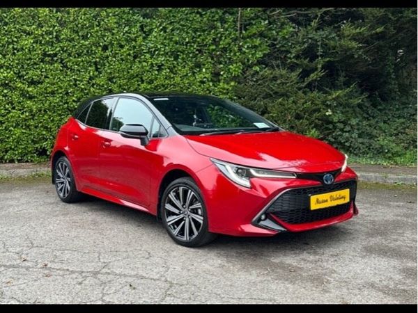 Toyota Corolla Hatchback, Petrol Hybrid, 2023, Red