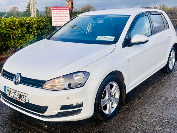 Volkswagen Golf Hatchback, Petrol, 2015, White