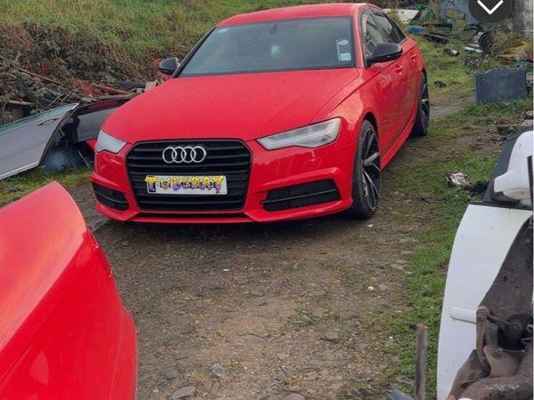 Audi A6 Saloon, Diesel, 2015, Red