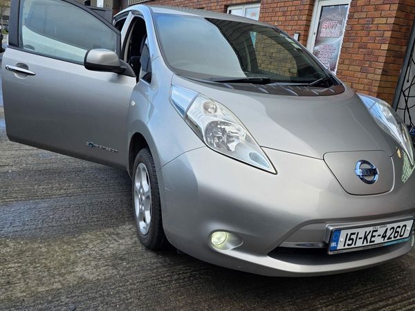 Nissan Leaf Hatchback, Electric, 2015, Silver