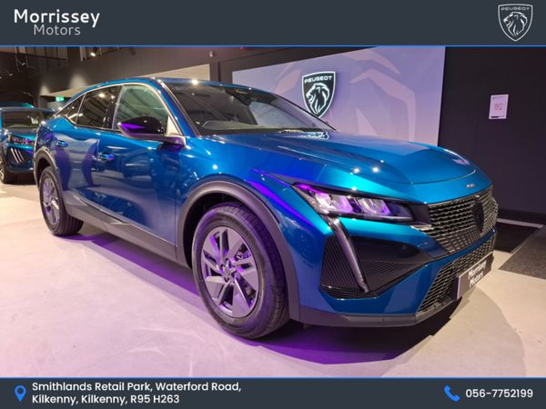 Peugeot 408 Hatchback, Petrol Hybrid, 2026, Blue