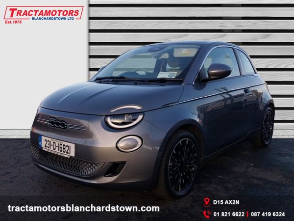 Fiat 500e Hatchback, Electric, 2023, Grey