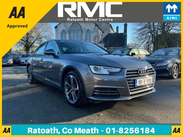 Audi A4 Saloon, Petrol, 2018, Grey