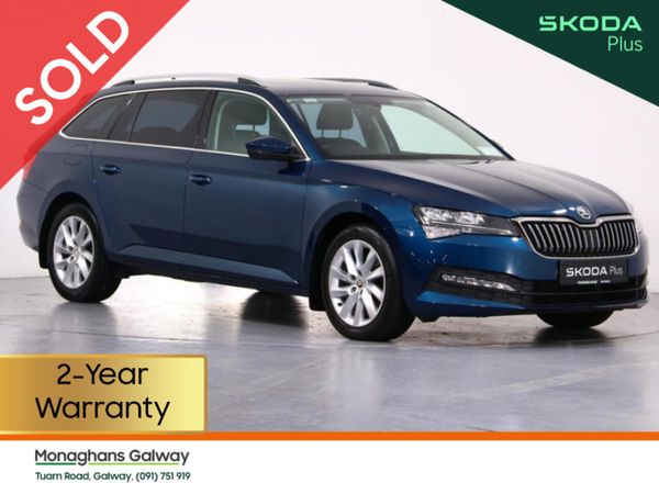 Skoda Superb Estate, Diesel, 2023, Blue