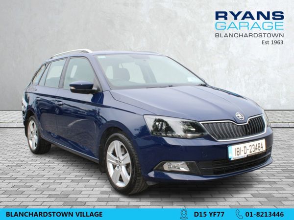 Skoda Fabia Estate, Petrol, 2018, Blue