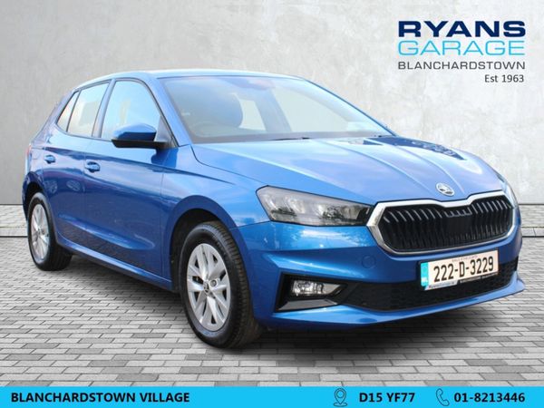 Skoda Fabia Hatchback, Petrol, 2022, Blue