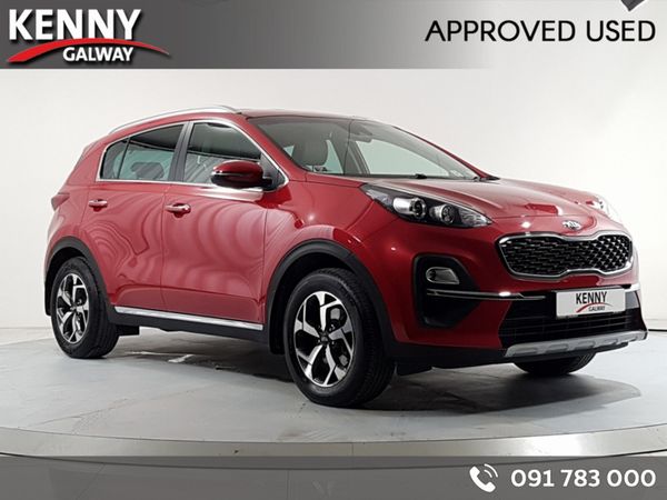 Kia Sportage MPV, Diesel, 2021, Red