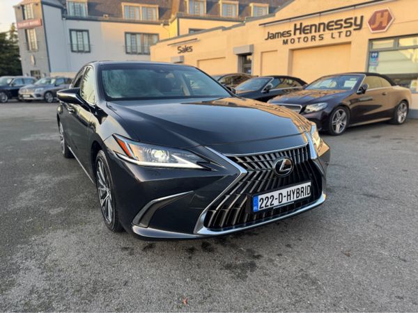 Lexus ES Saloon, Petrol Hybrid, 2022, Black