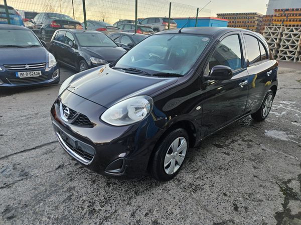 Nissan March Hatchback, Petrol, 2014, Brown