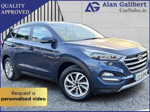 Hyundai Tucson MPV, Diesel, 2017, Blue