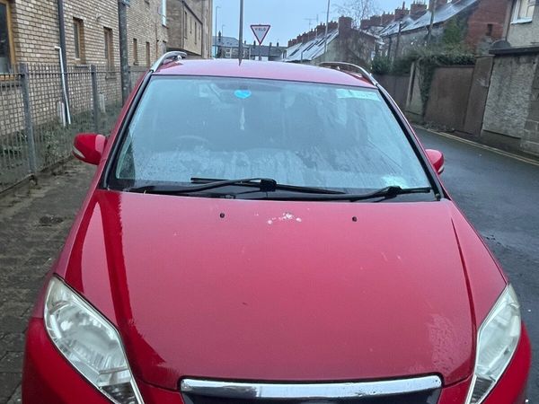 Honda FR-V MPV, Petrol, 2007, Red