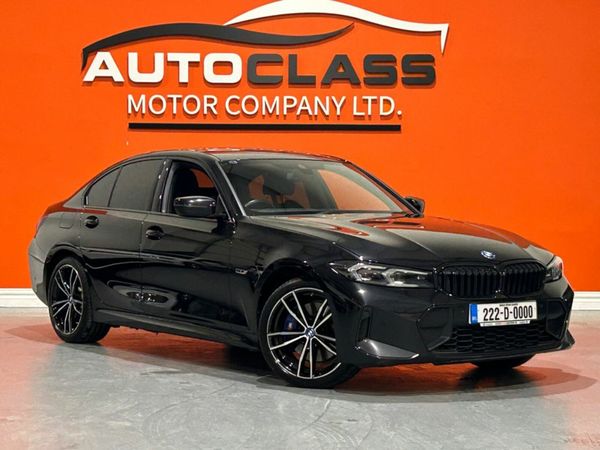 BMW 3-Series Saloon, Petrol Hybrid, 2022, Black