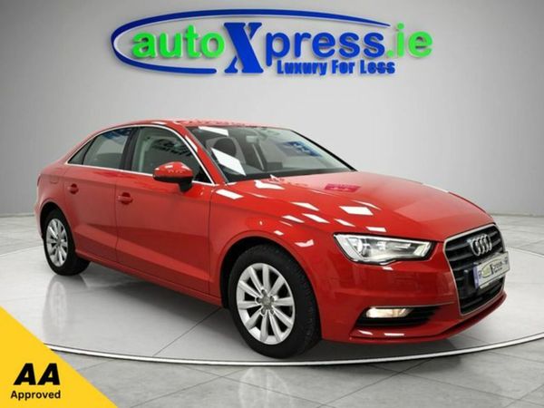 Audi A3 Saloon, Petrol, 2016, Red