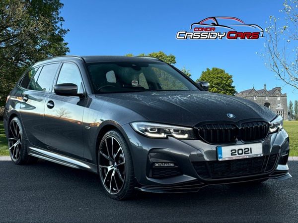 BMW 3-Series Estate, Petrol Hybrid, 2021, Grey