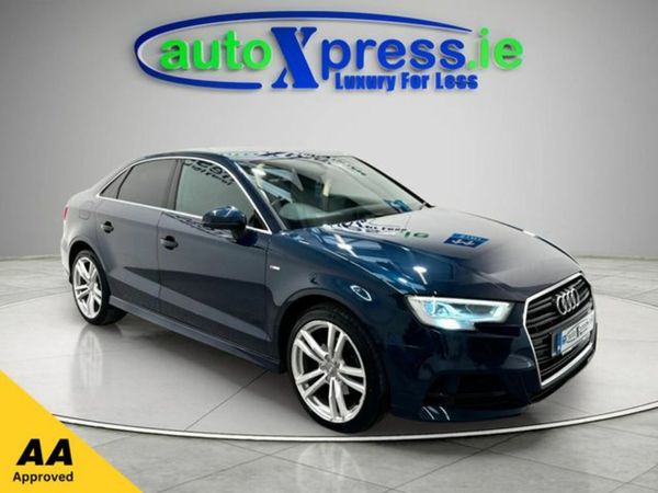 Audi A3 Saloon, Petrol, 2020, Blue