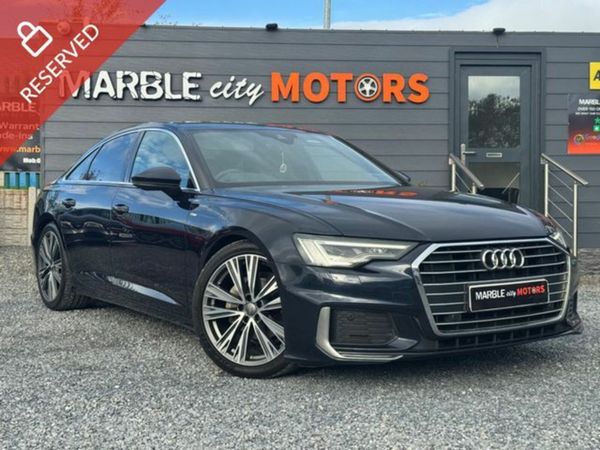 Audi A6 Saloon, Diesel, 2019, Blue
