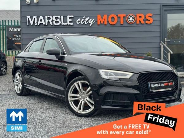 Audi A3 Saloon, Diesel, 2018, Black