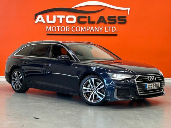 Audi A6 Estate, Petrol Plug-in Hybrid, 2022, Blue