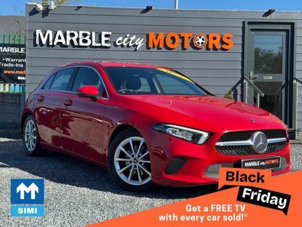 Mercedes-Benz A-Class Hatchback, Diesel, 2019, Red