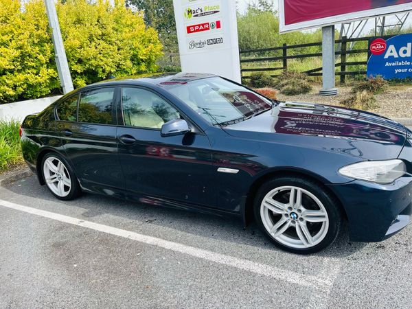 BMW 5-Series Saloon, Diesel, 2012, Blue
