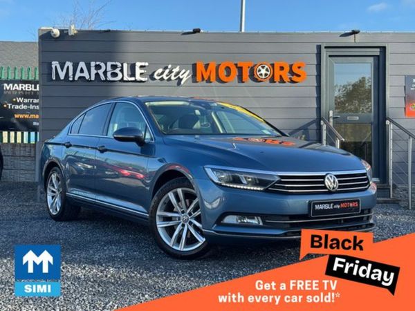 Volkswagen Passat Saloon, Diesel, 2018, Blue