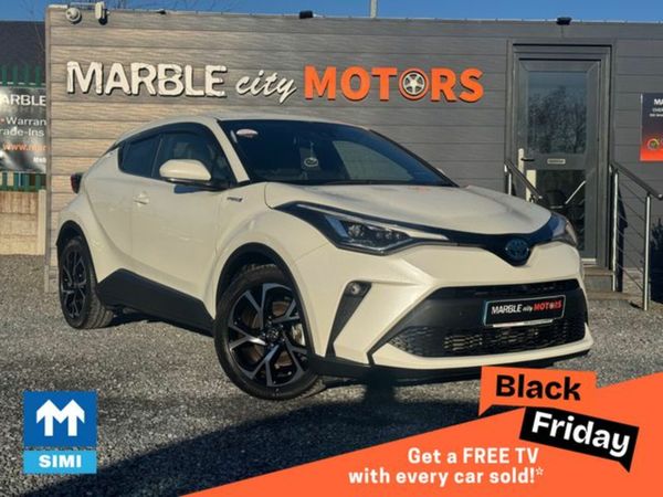 Toyota C-HR Hatchback, Petrol Hybrid, 2020, White