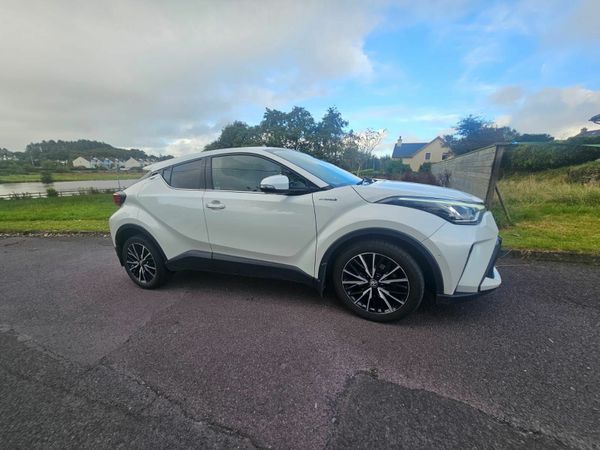 Toyota C-HR Hatchback, Petrol Hybrid, 2020, White