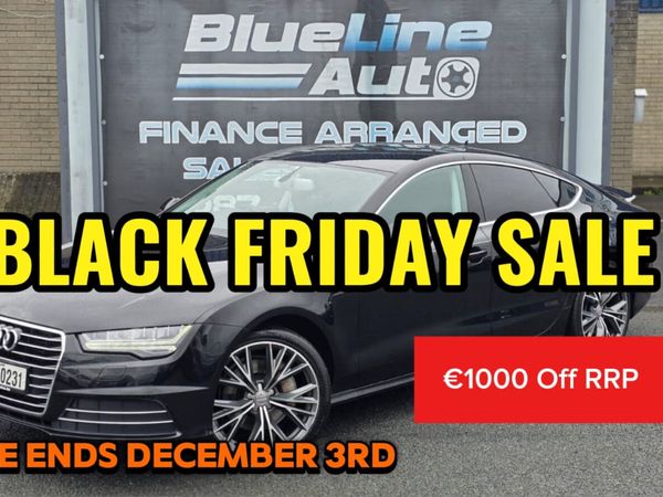 Audi A7 Hatchback, Diesel, 2017, Black