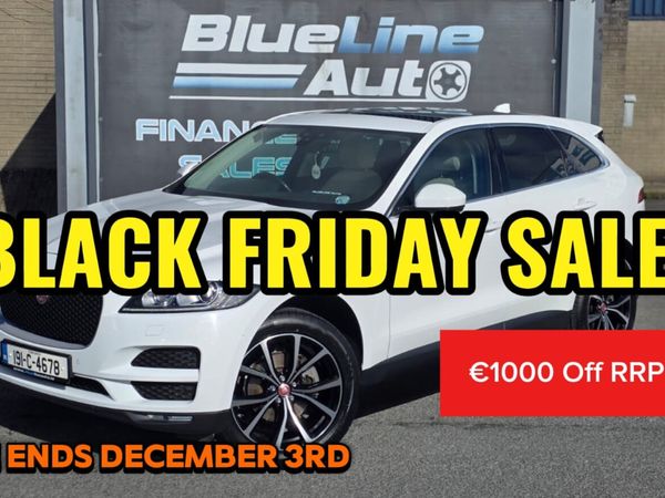 Jaguar F-Pace SUV, Diesel, 2019, White