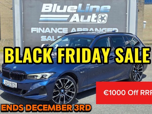 BMW 3-Series Estate/Jeep, Petrol Plug-in Hybrid, 2023, Blue