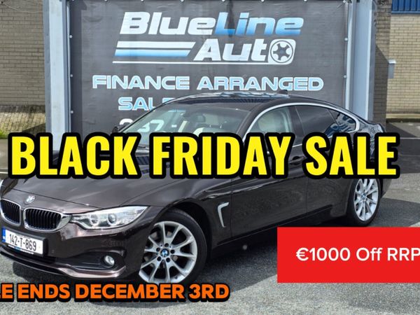 BMW 4-Series Saloon, Diesel, 2014, Brown